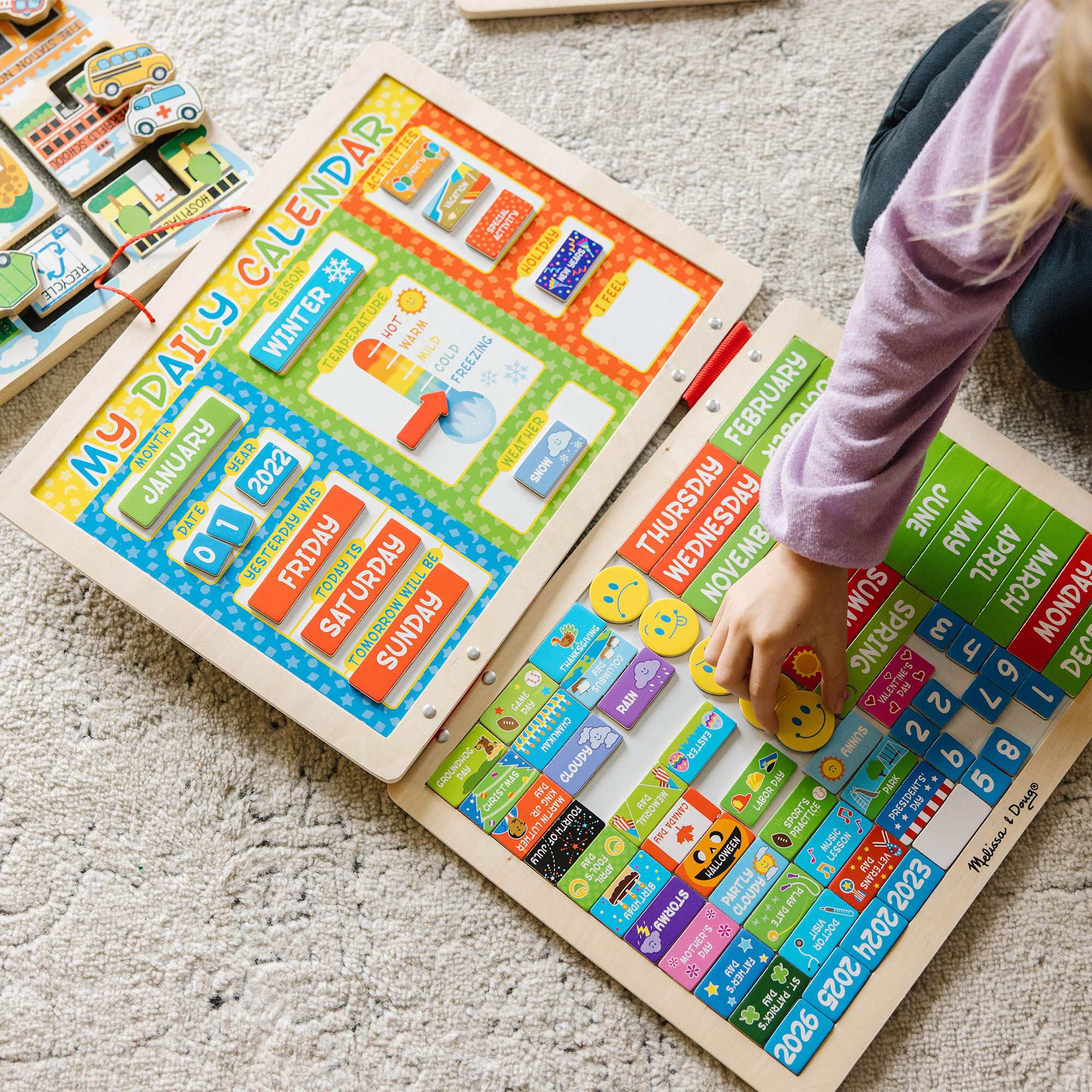 Melissa and doug 2024 my first calendar