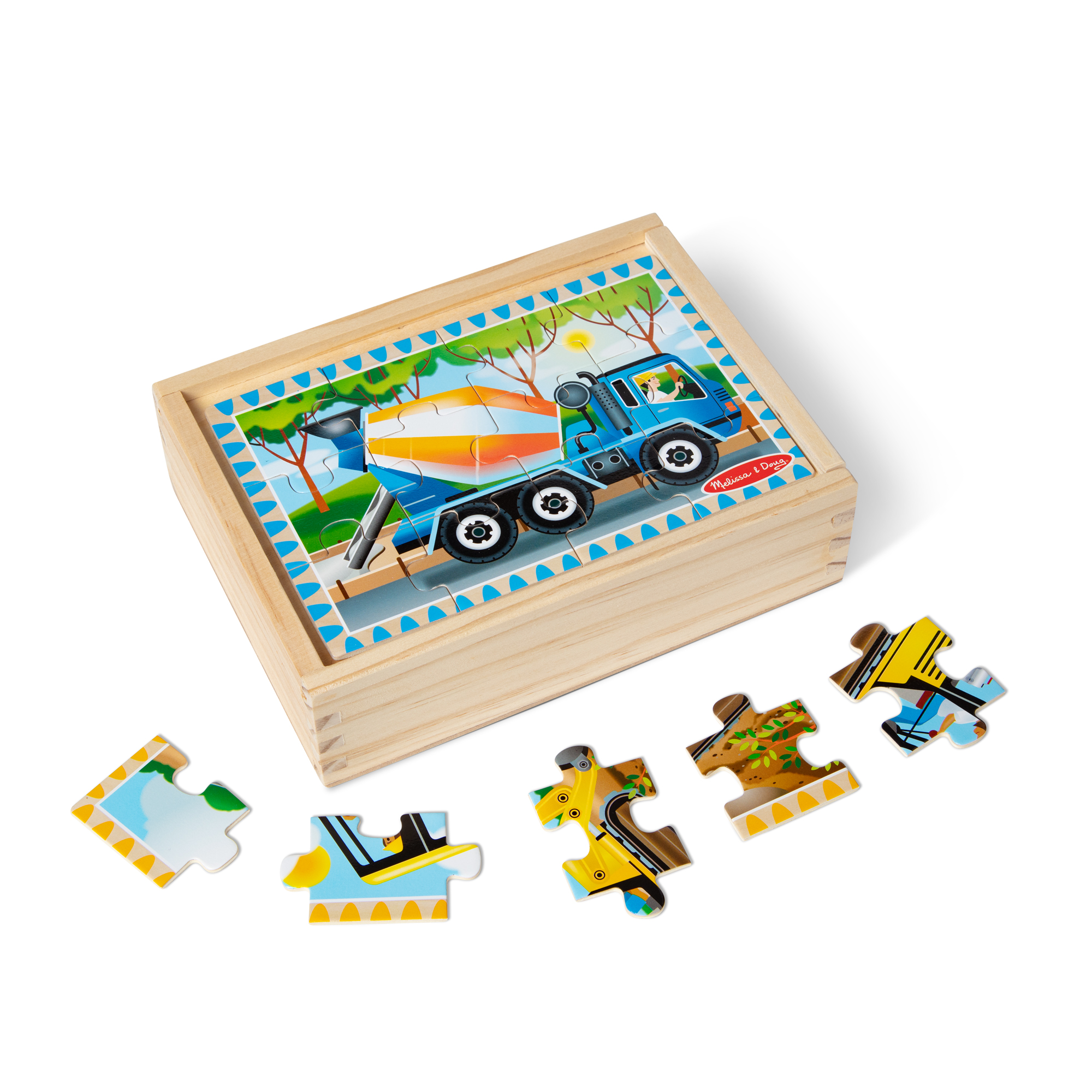 Product: Construction Puzzles in a Box