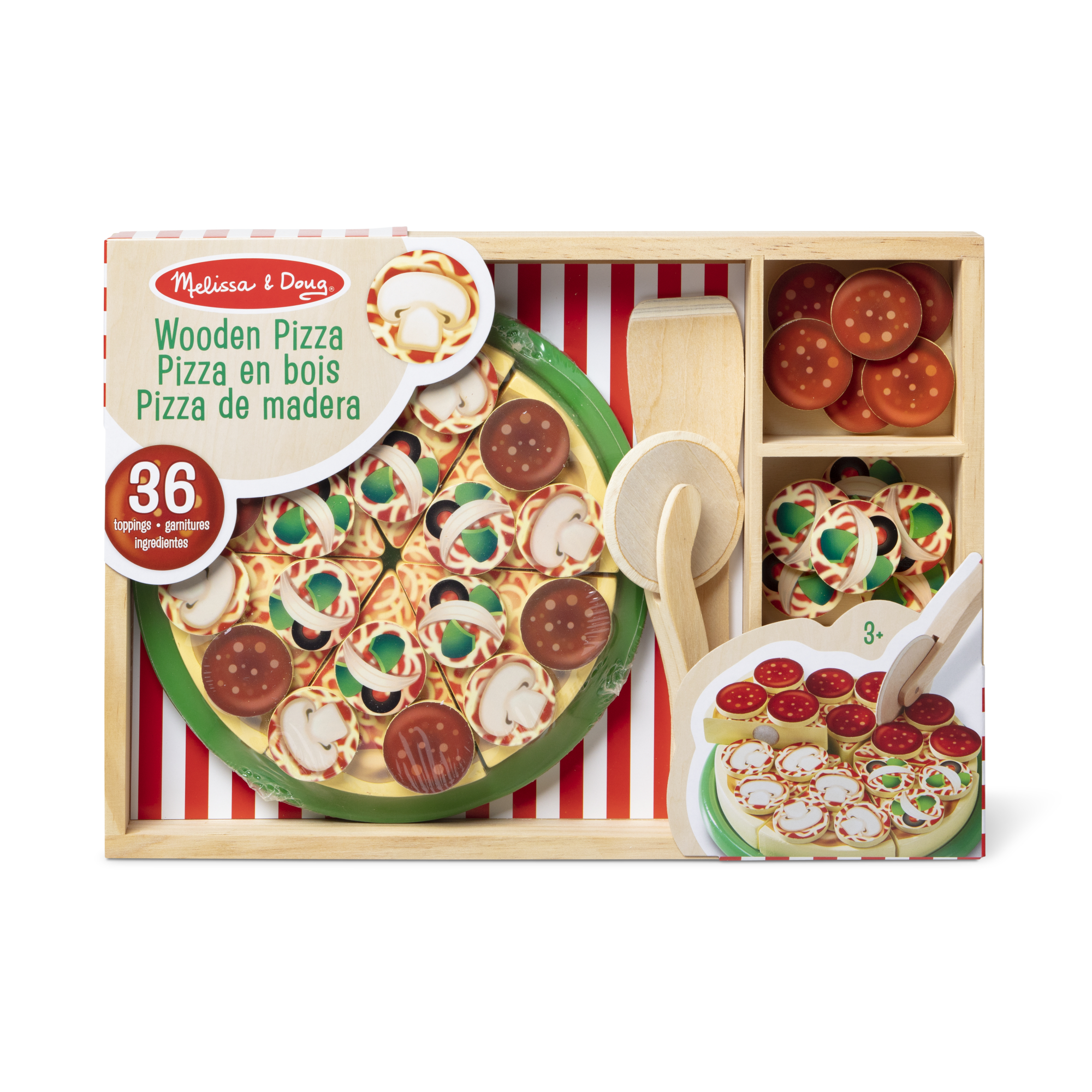 Product: Wooden Pizza Party Play Set