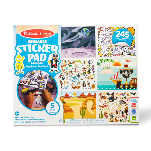 Product: Reusable Sticker Pad - Adventure Pad
