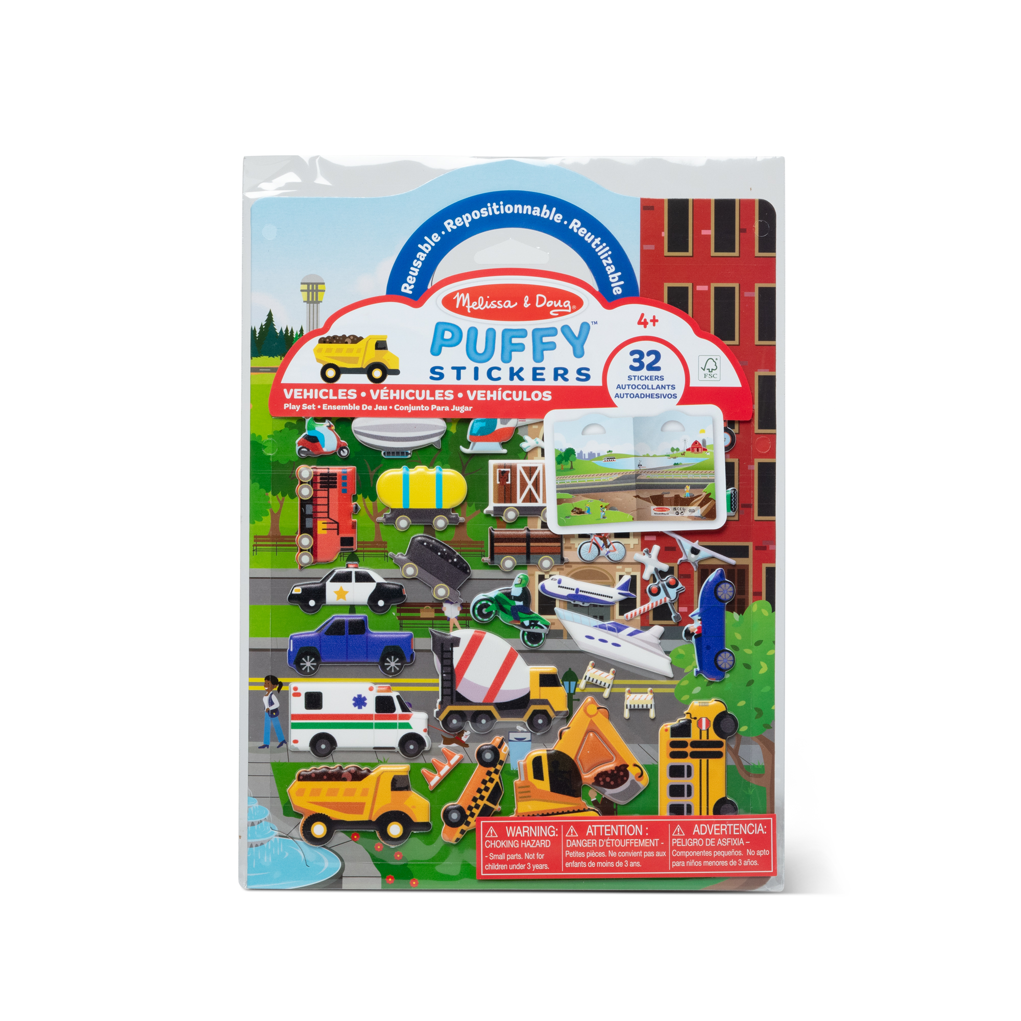 Puffy Sticker Play Set - Vehicles Puffy Sticker Play Set - Vehicles