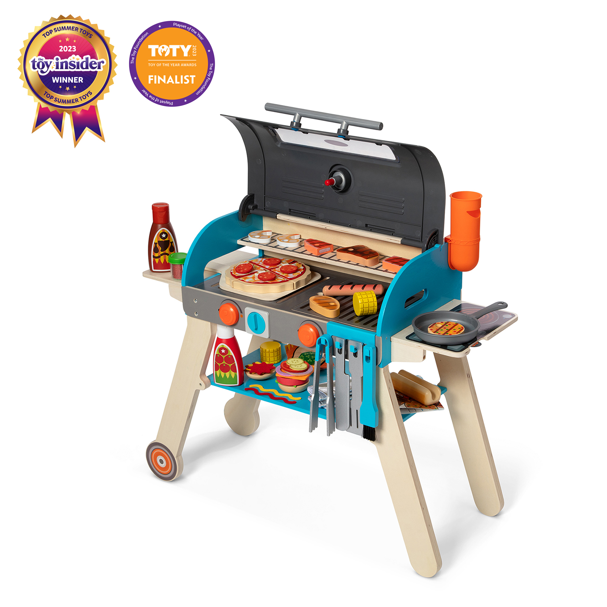 Product: Deluxe Grill & Pizza Oven Playset