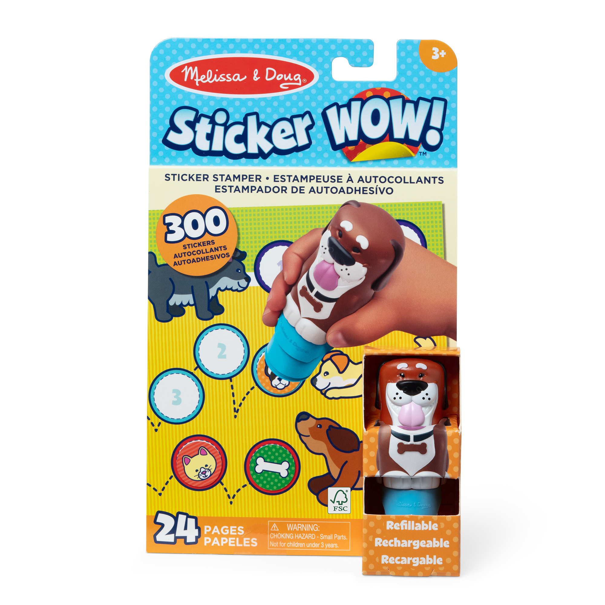 Melissa & Doug Sticker WOW!™ Refill Stickers – Tiger (Stickers