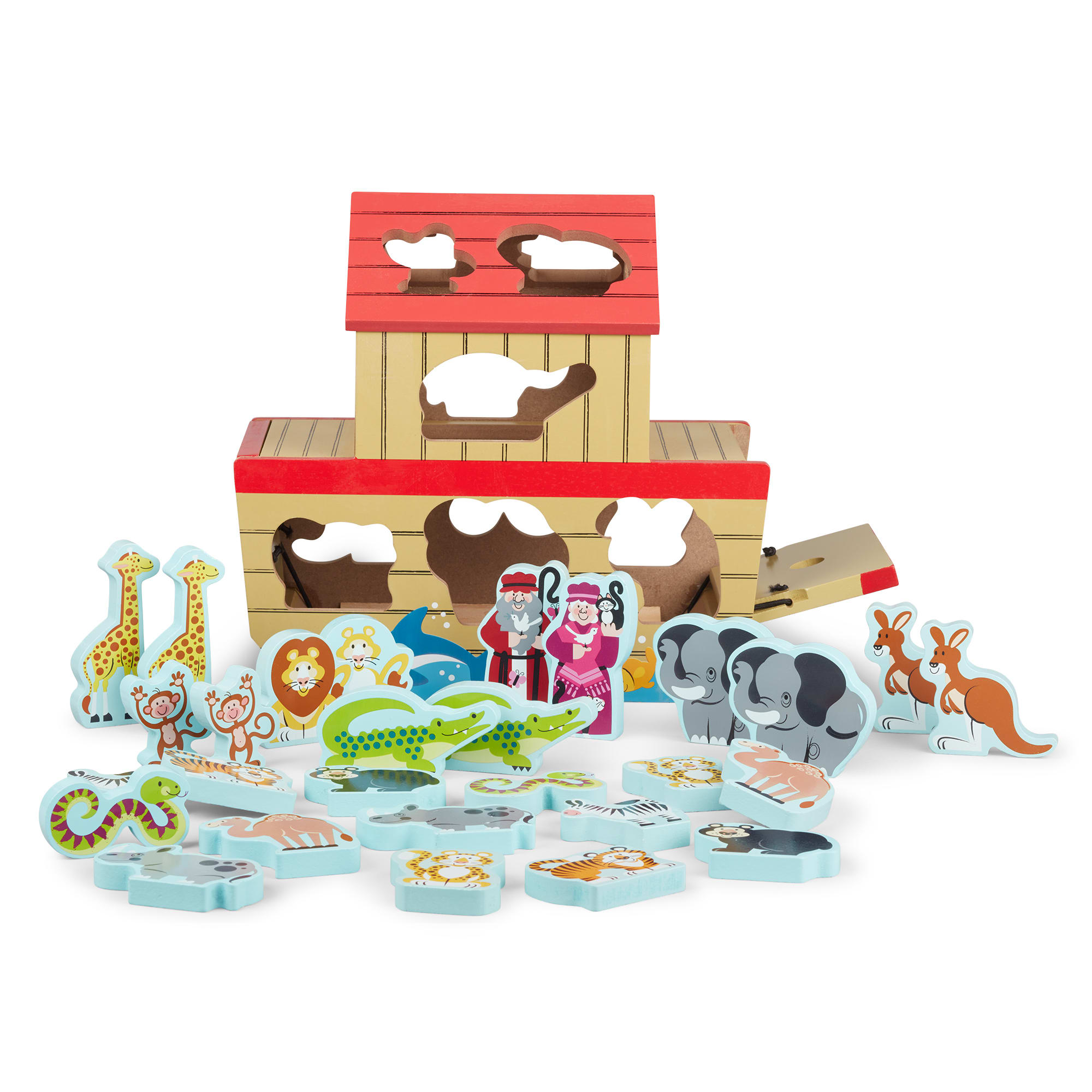 Melissa & doug noah's ark cheap shape sorter