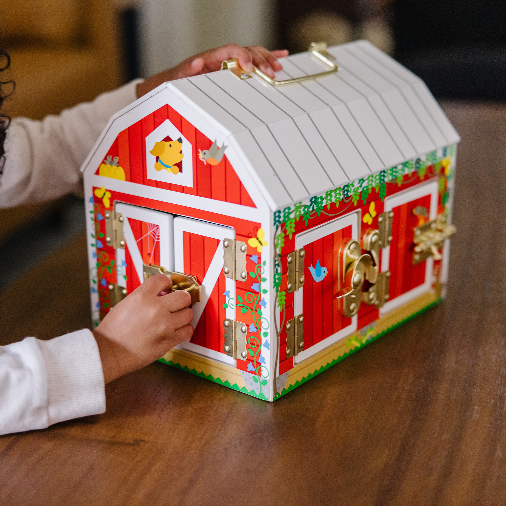 Melissa and doug latches barn target on sale