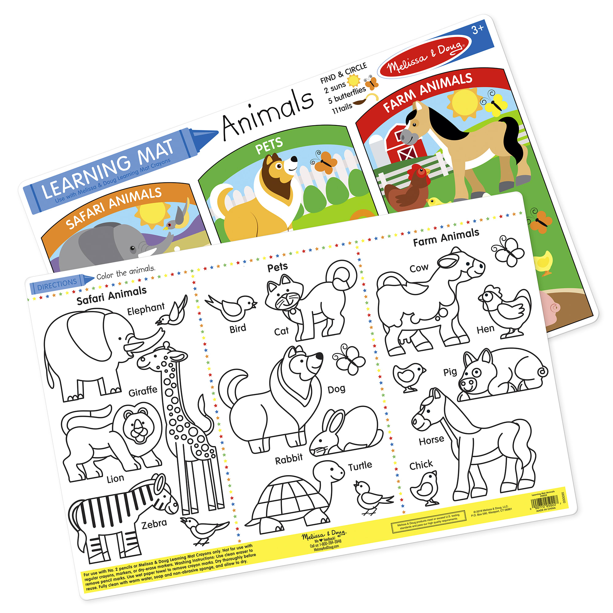 Melissa & Doug Learning Mat - Vehicles – JadaBug's Kids Boutique