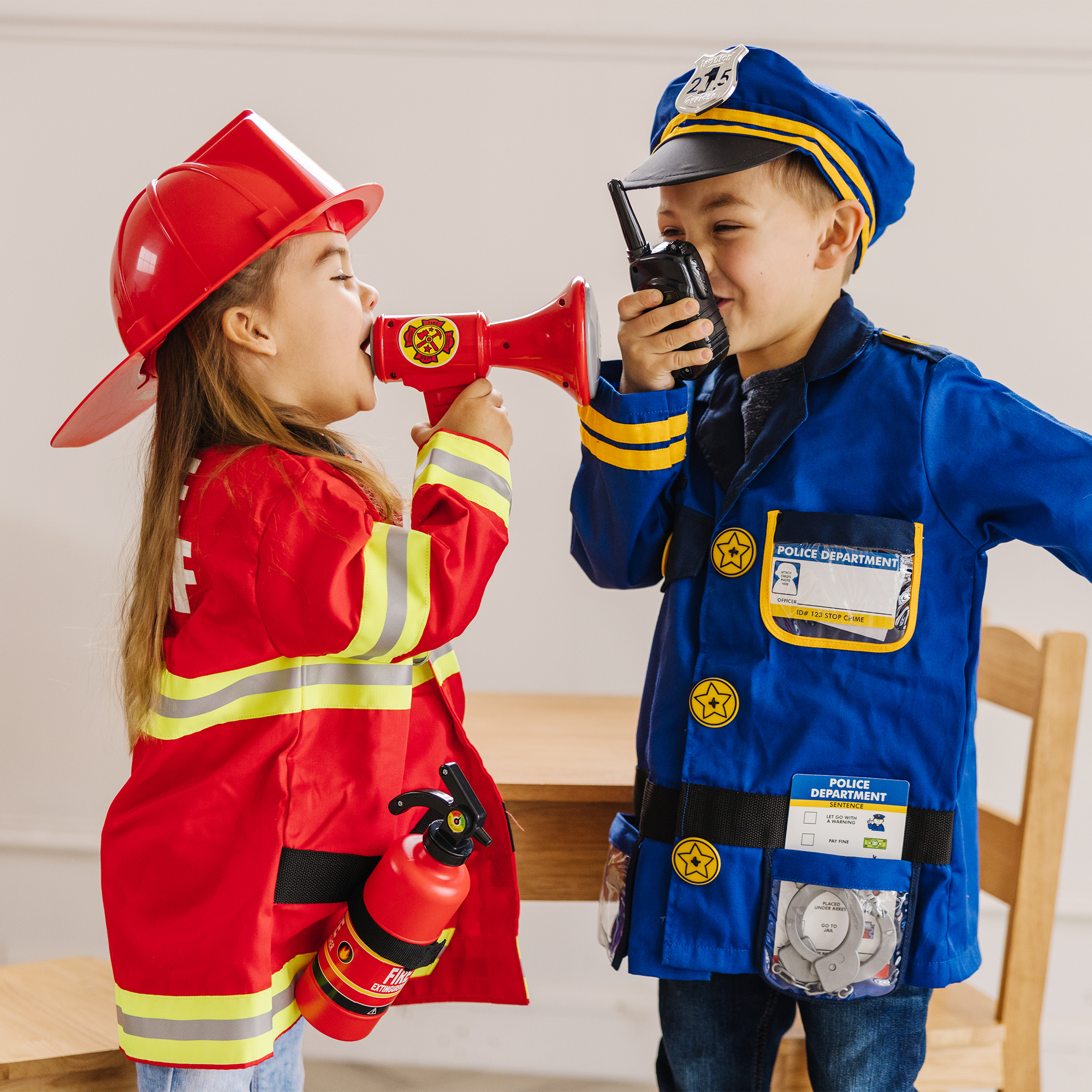 Melissa and store doug cop costume