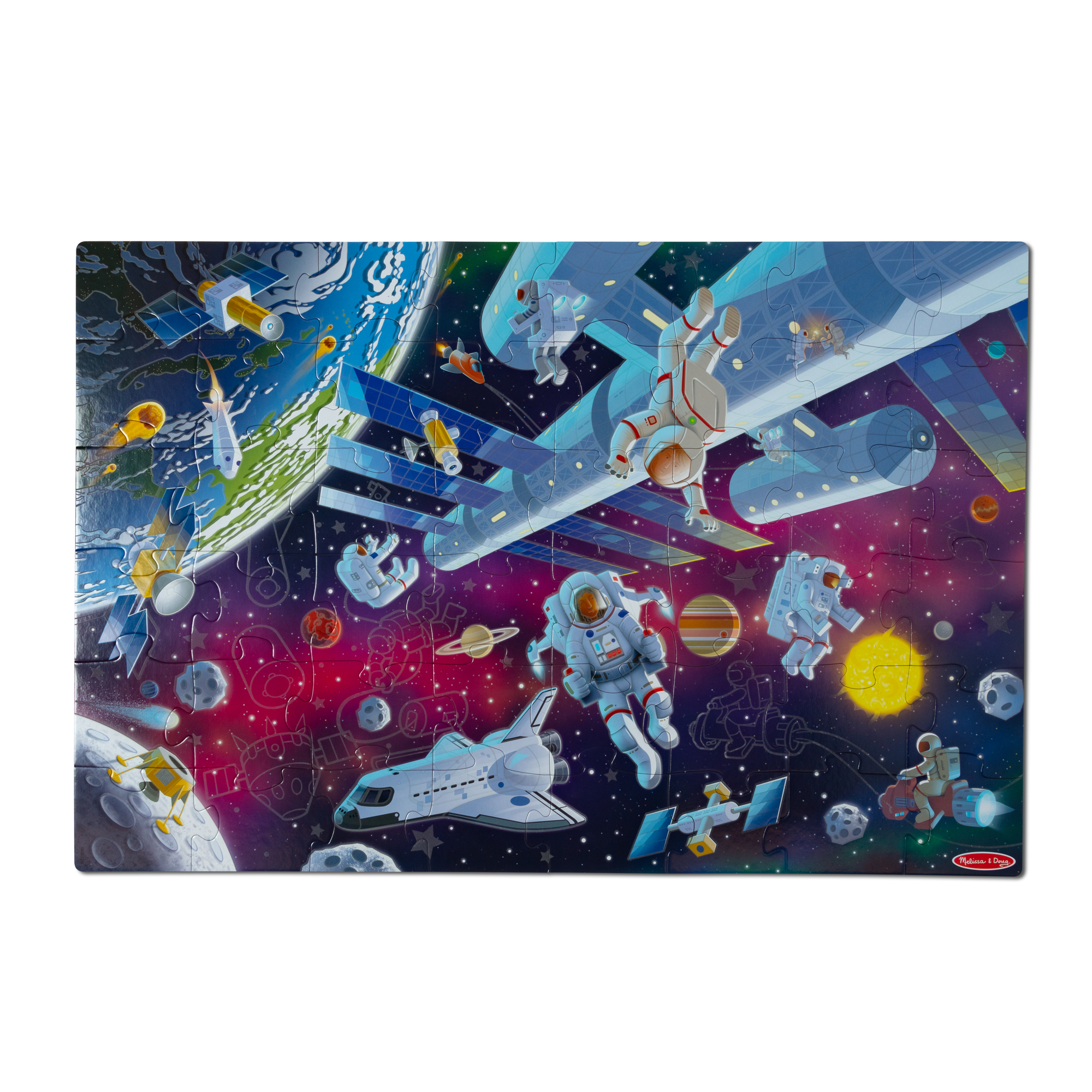 Outer Space Pouch Puzzle - Mildred & Dildred
