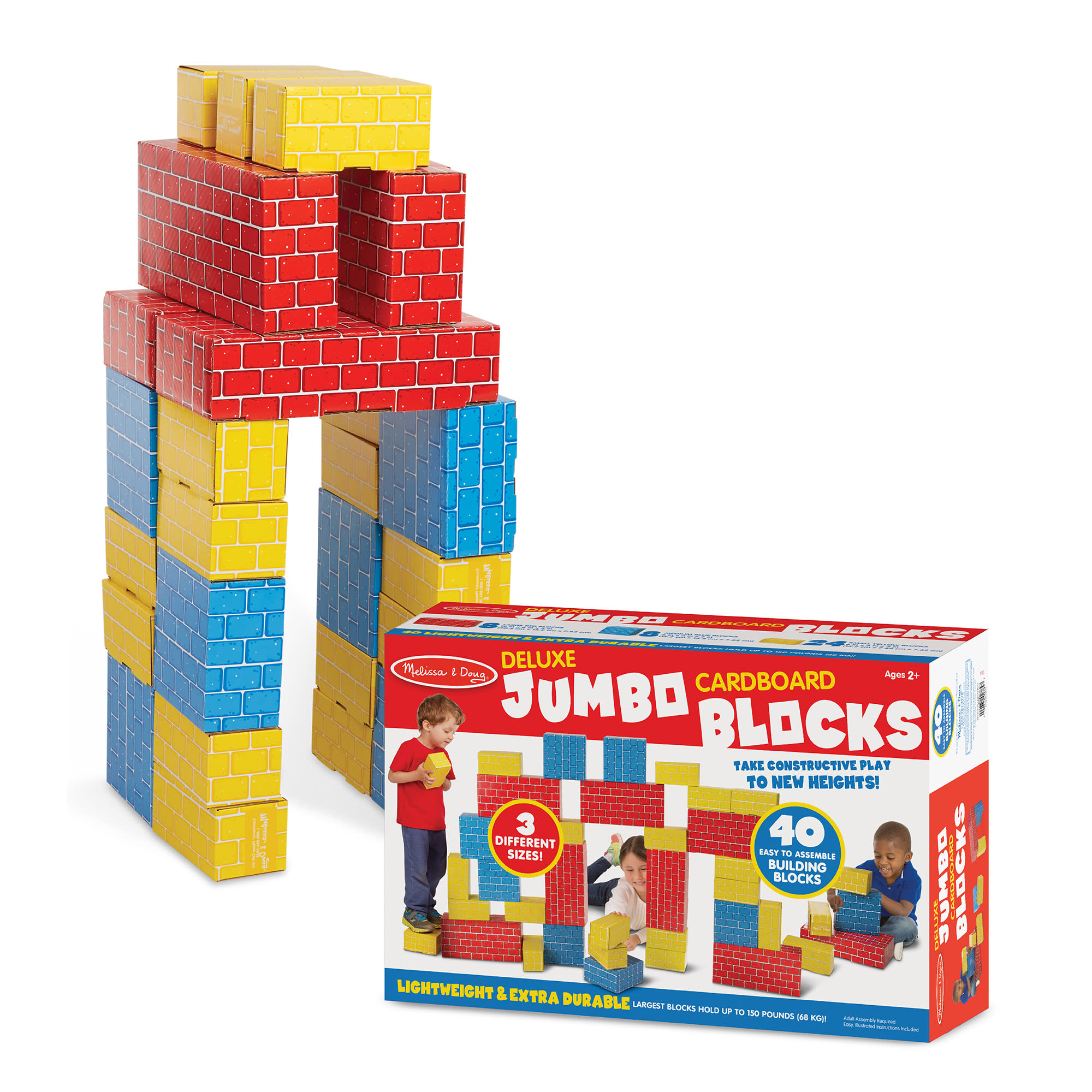 Deluxe Jumbo Cardboard Blocks Deluxe Jumbo Cardboard Blocks