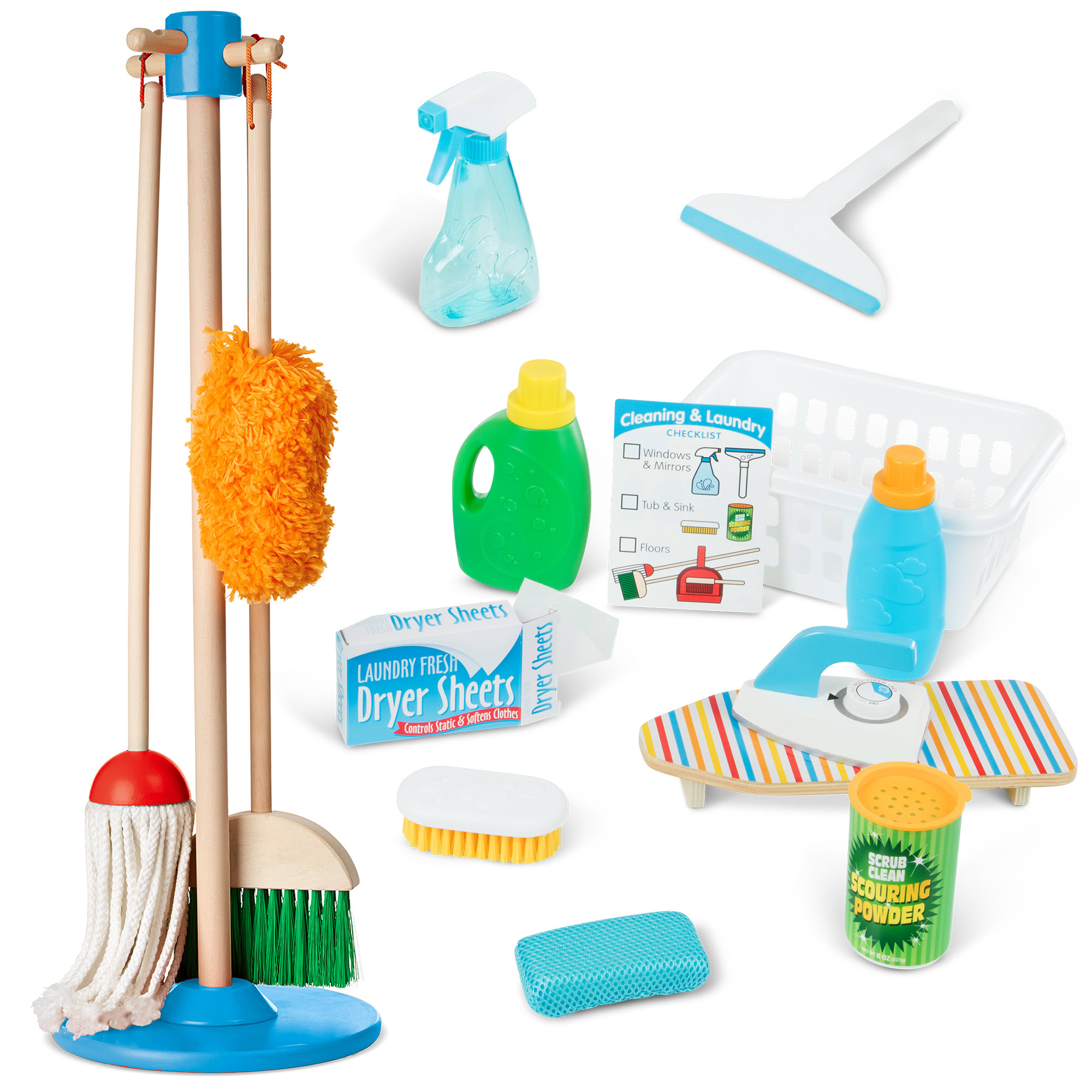 Melissa and doug cheap mop and broom set