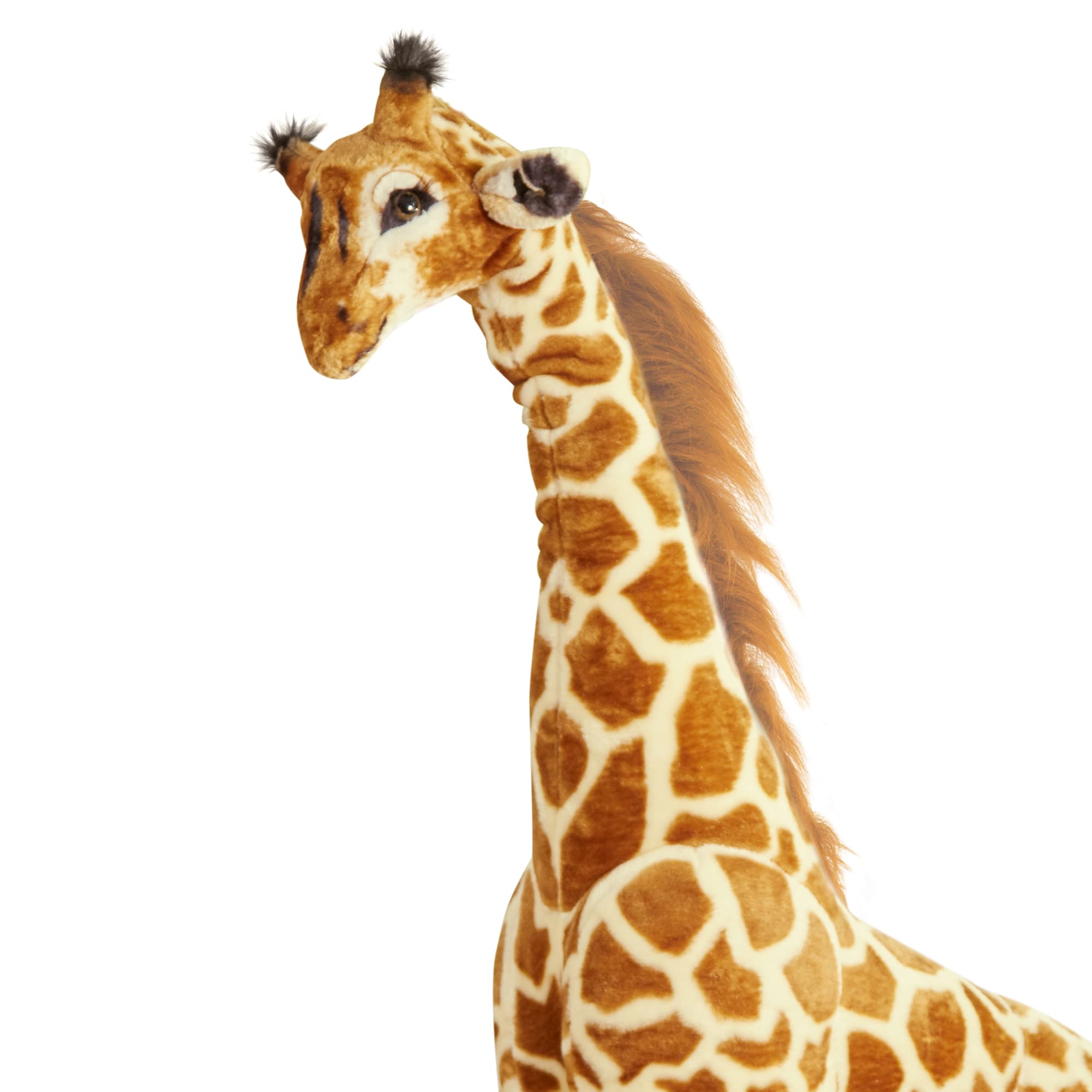 Life size deals giraffe stuffed animal