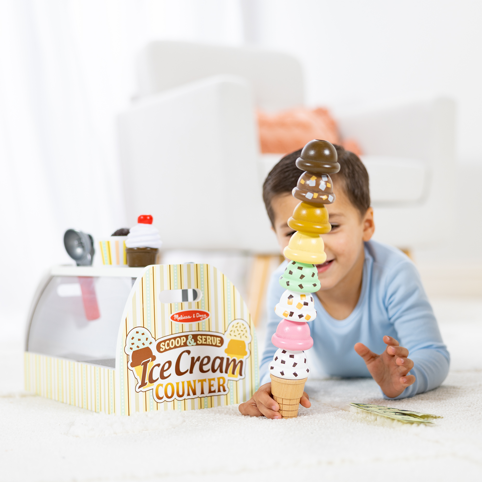 Melissa & Doug Scoop & Serve Ice Cream Set