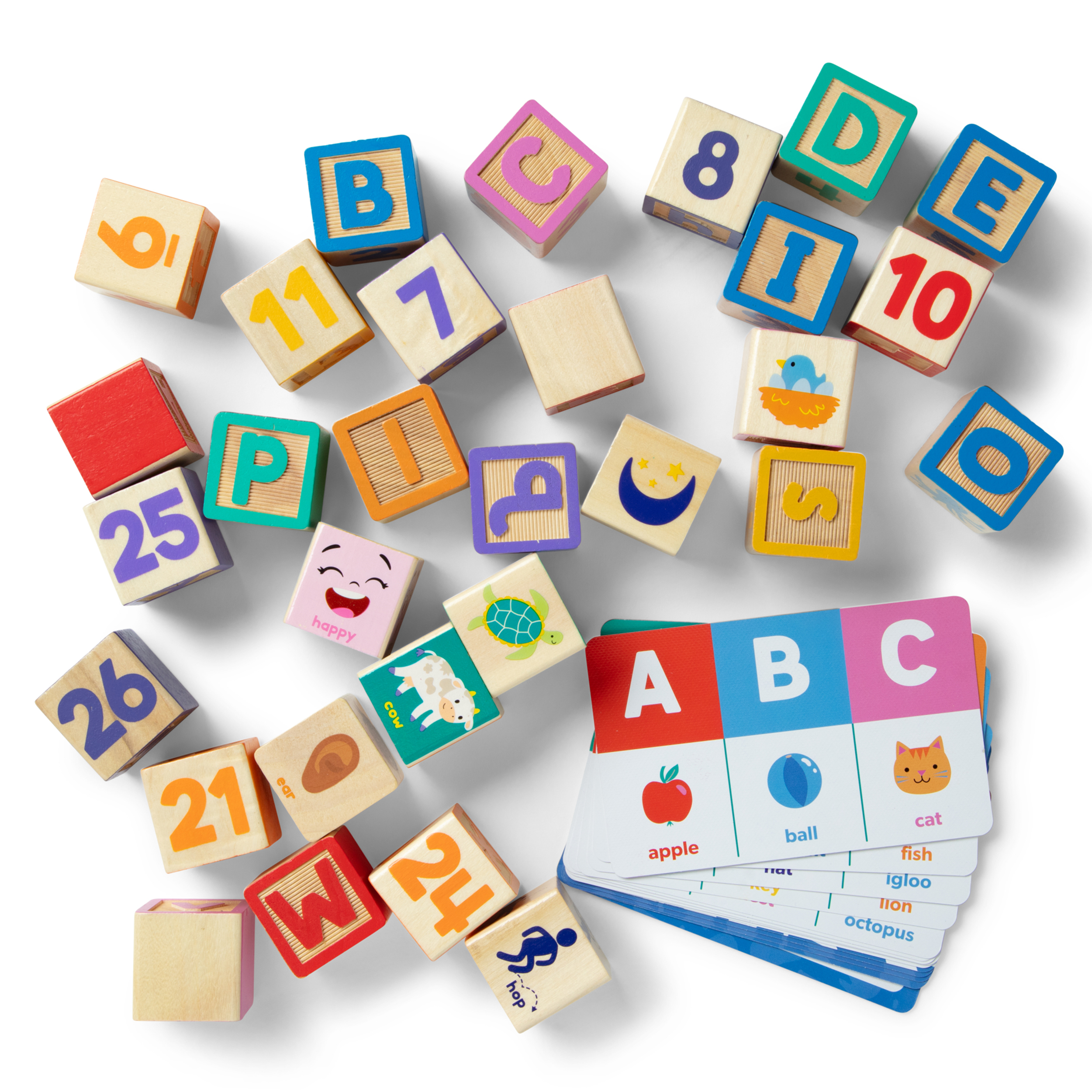 Product: Ms. Rachel Blocks + Activity Cards