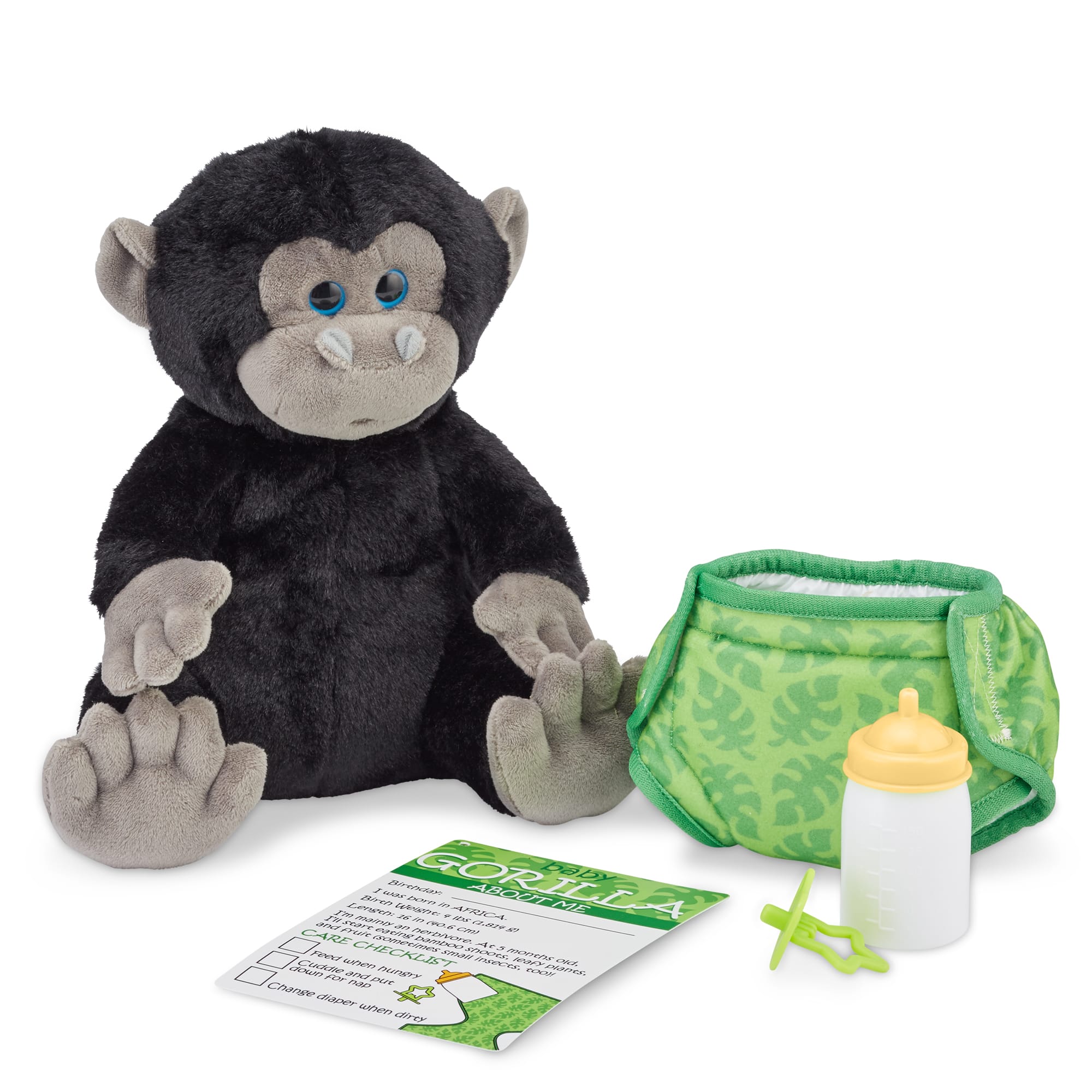 Melissa & Doug Stuffed Animals – Mother Earth Baby/Curious Kidz Toys