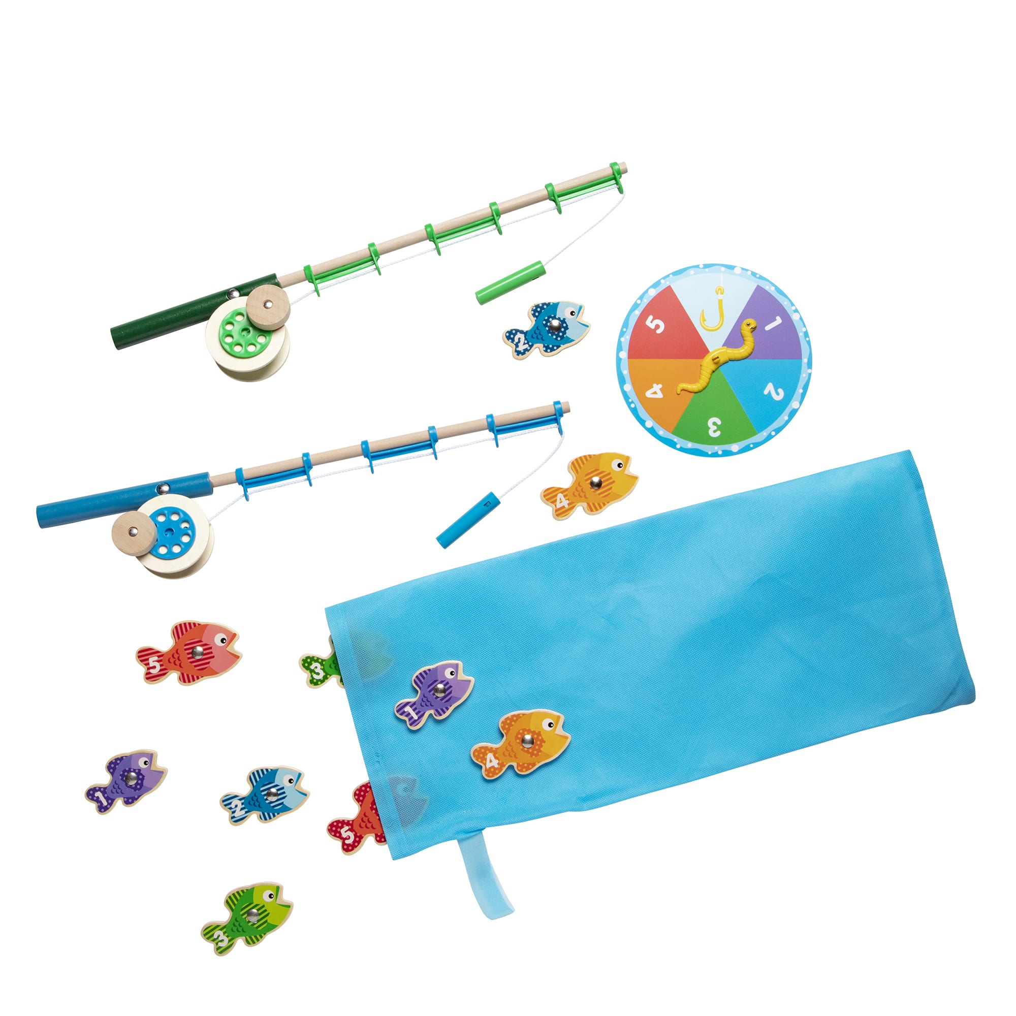 Taf Toys Magnetic Fishing Game for Toddlers. Learn Colors, Numbers