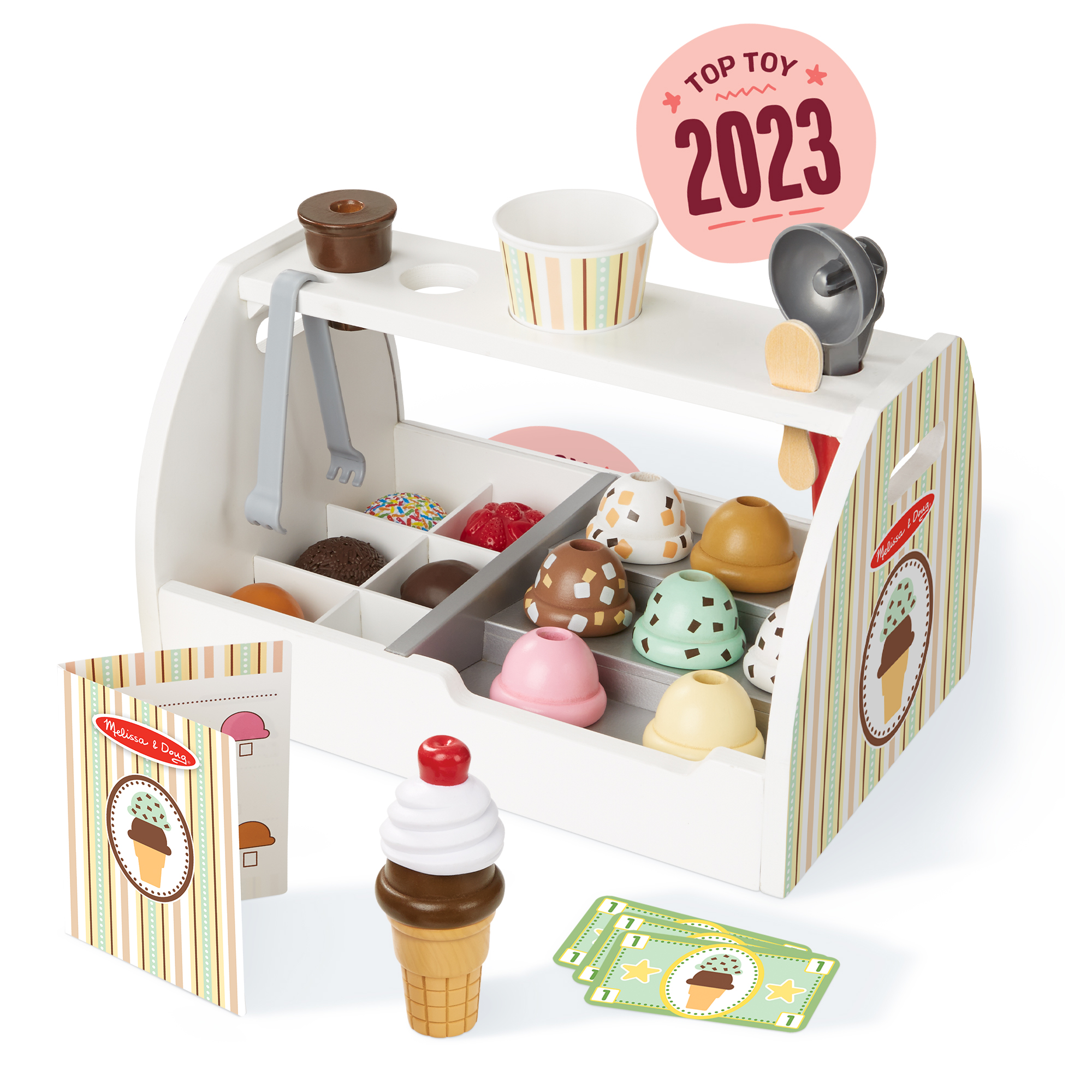 Melissa & Doug - Scoop & Serve Ice Cream Counter