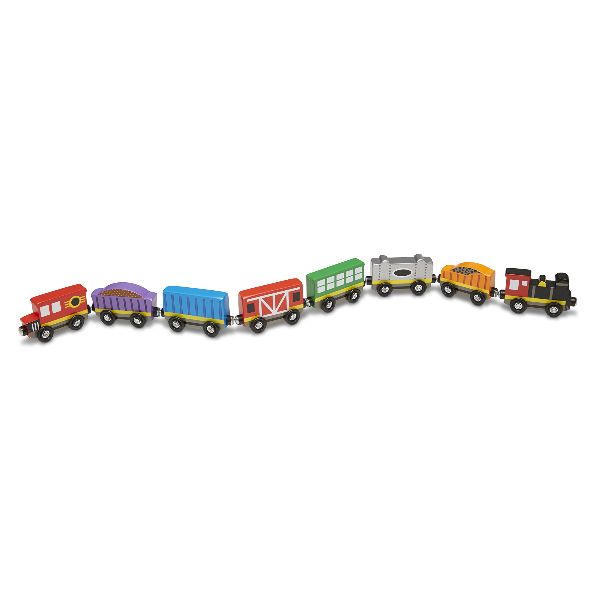 Product: Magnetic Wooden Train Cars