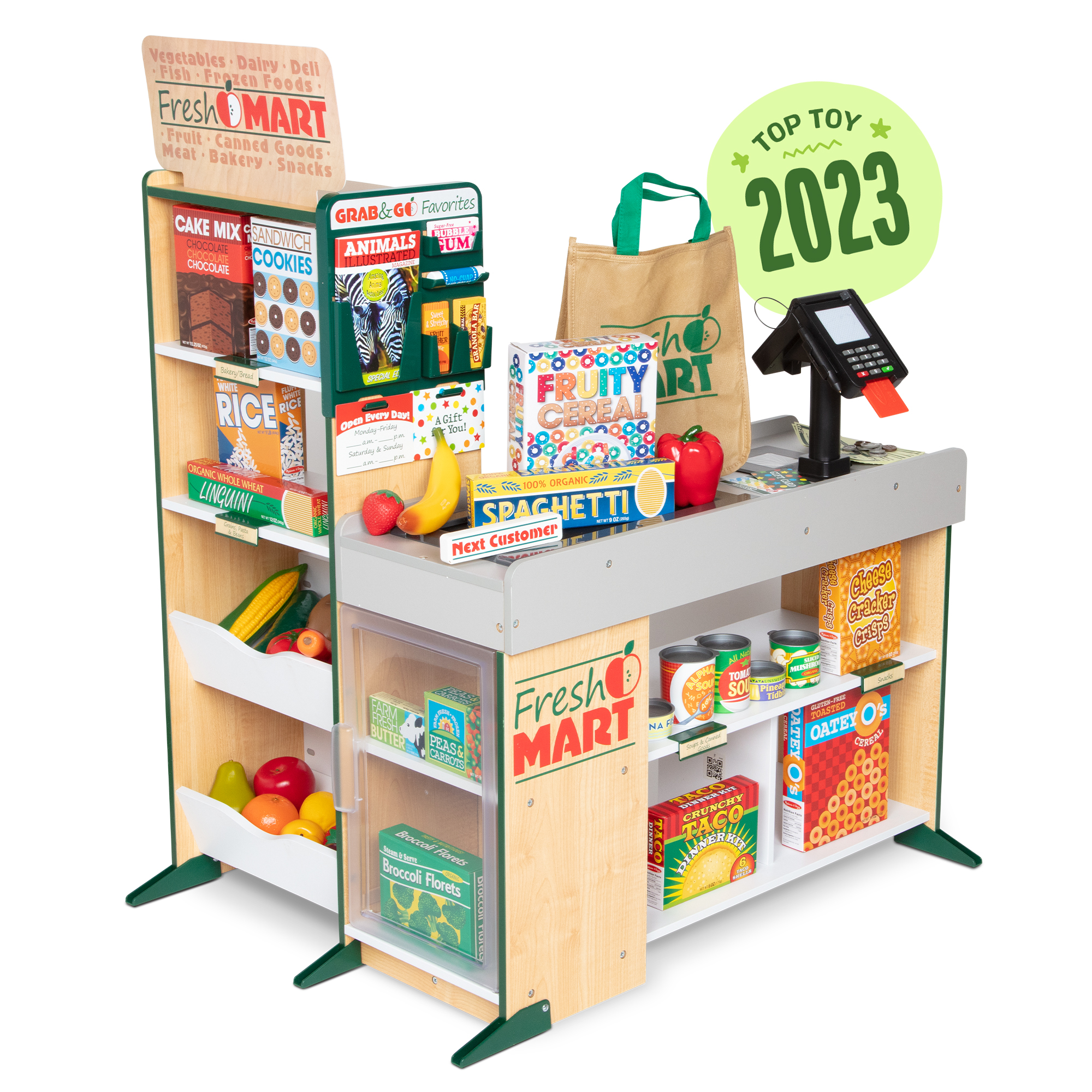 Melissa & doug fresh mart grocery shop store