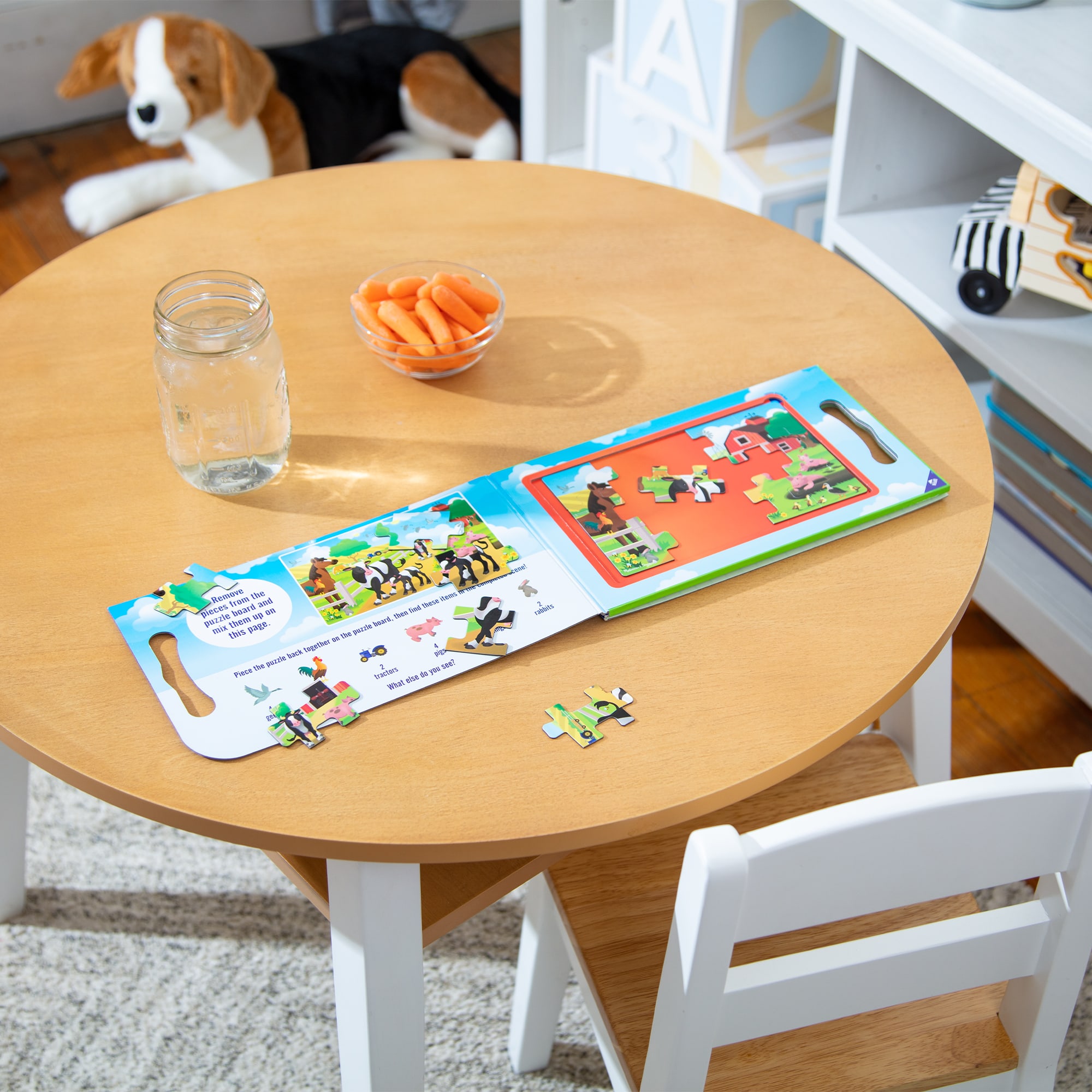 Product: Take Along Magnetic Jigsaw Puzzles - On the Farm