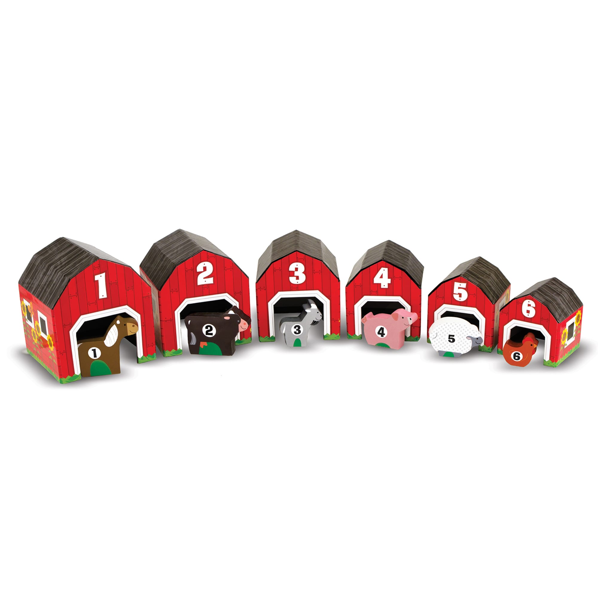 Product: Nesting & Sorting Barns & Animals