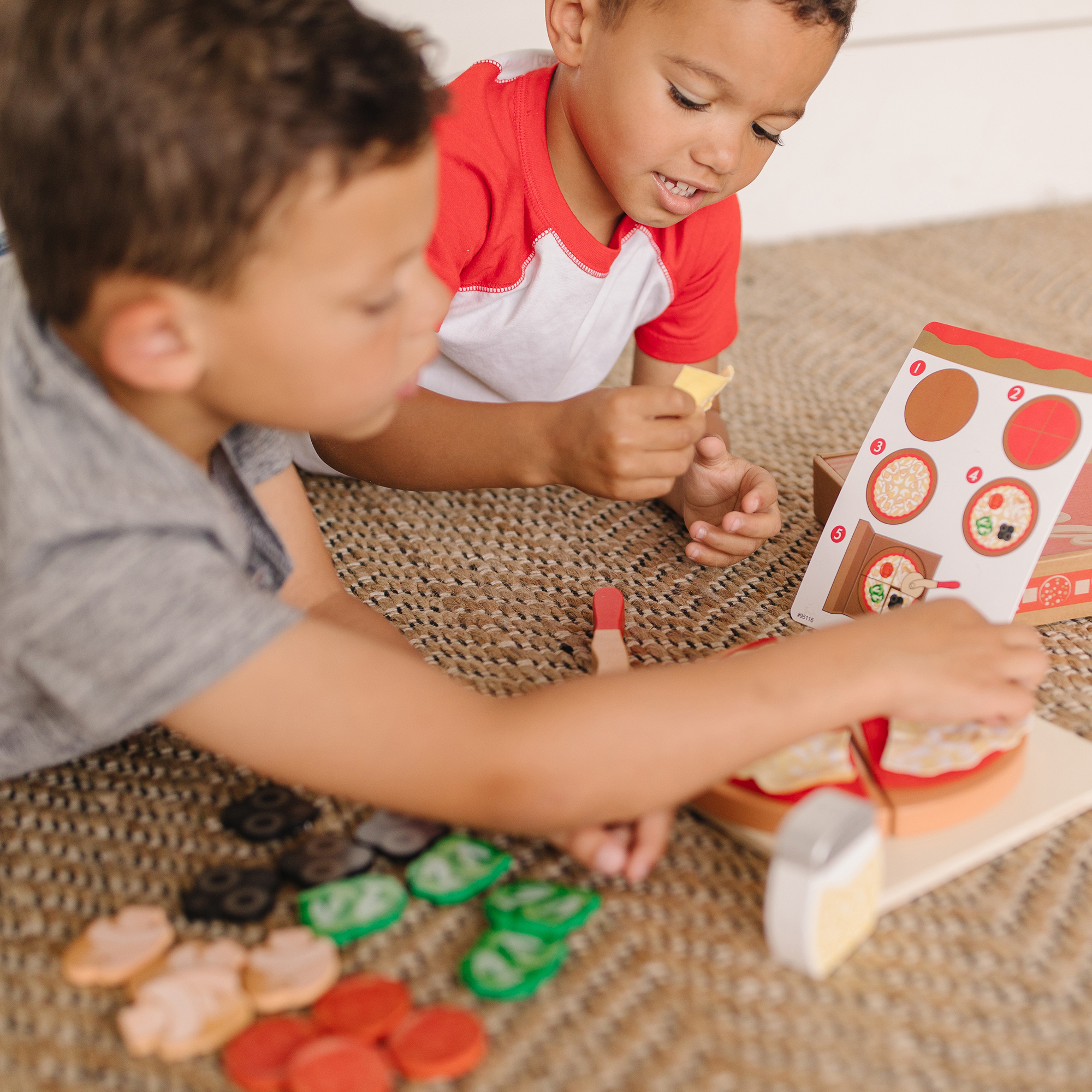 Melissa & Doug - Pizza Party - Wooden Play Food – Curio