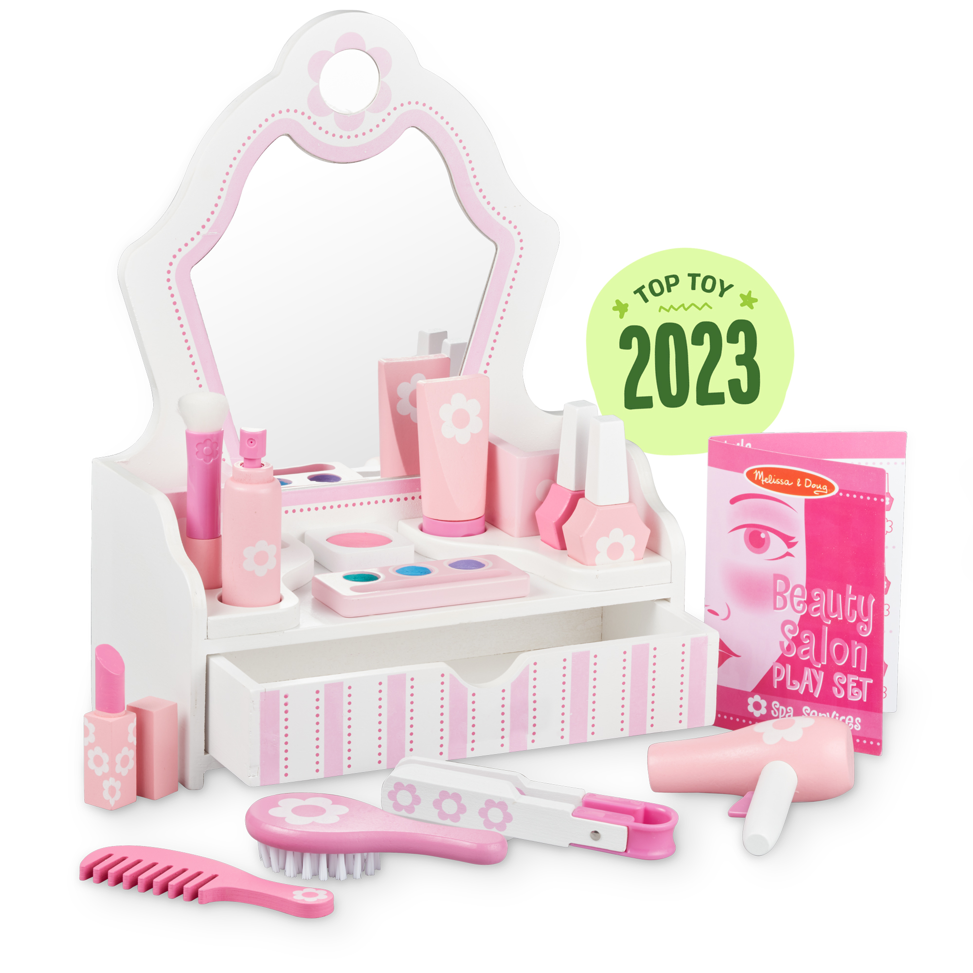 Melissa & Doug Beauty Salon Playset 18pc : Target