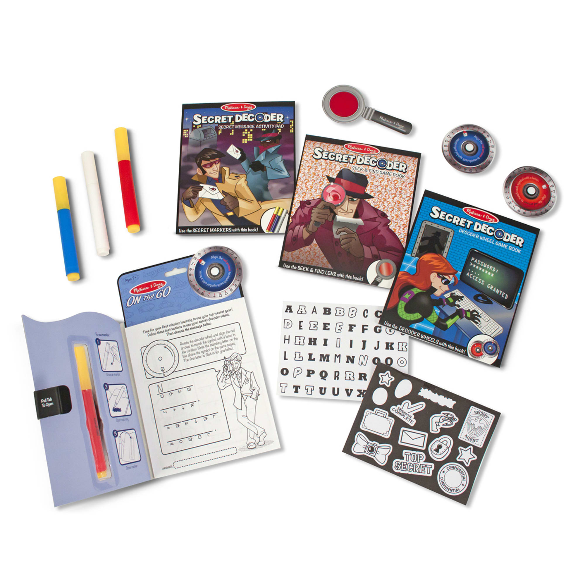 Product: Secret Decoder Deluxe Activity Set - On the Go