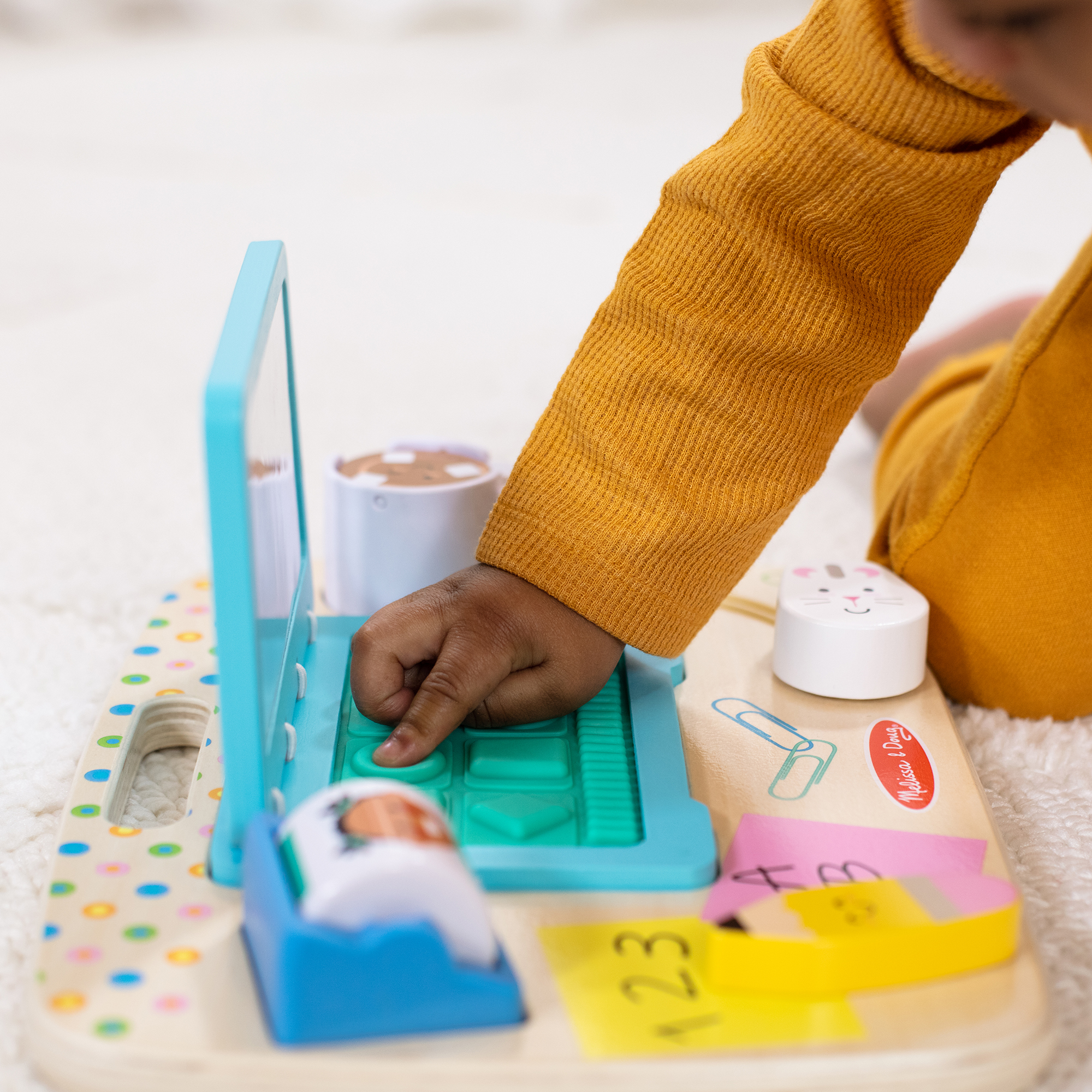 Product: Wooden Work & Play Desktop Activity Board