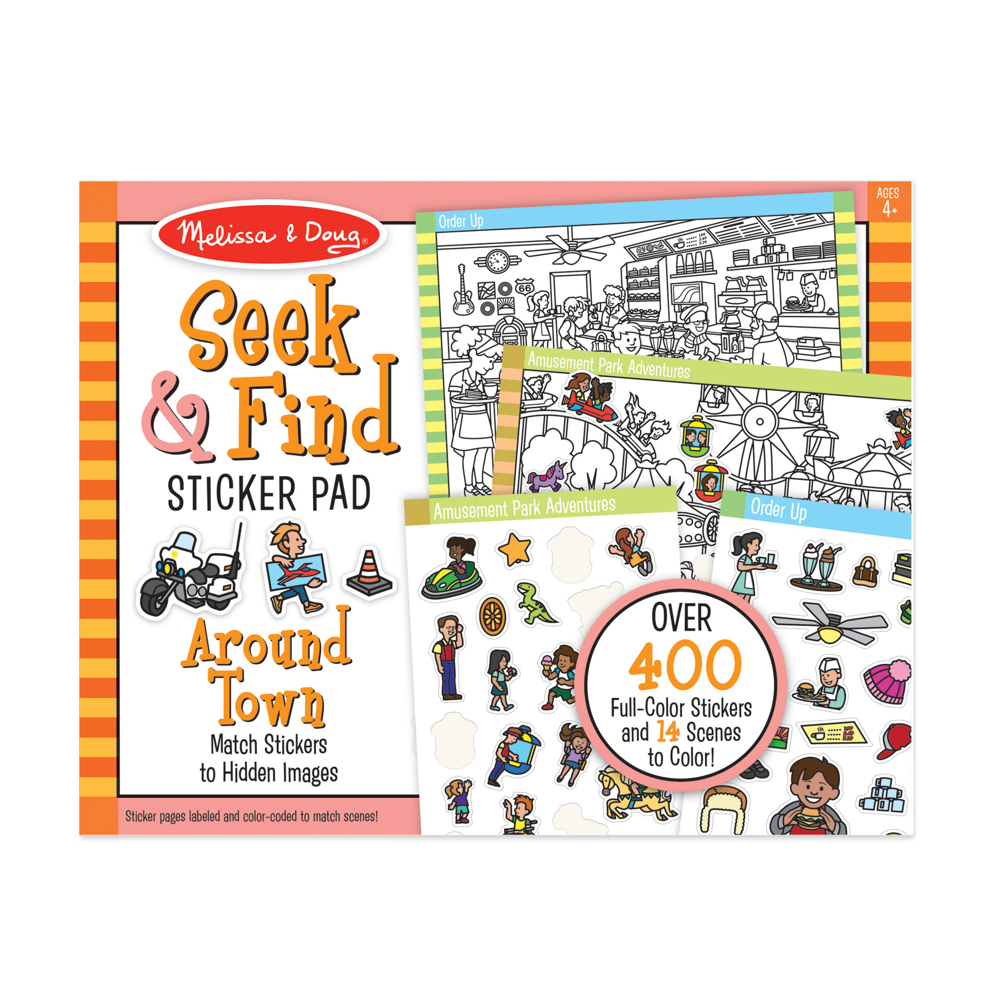 Product: Seek & Find Sticker Pad - Around Town