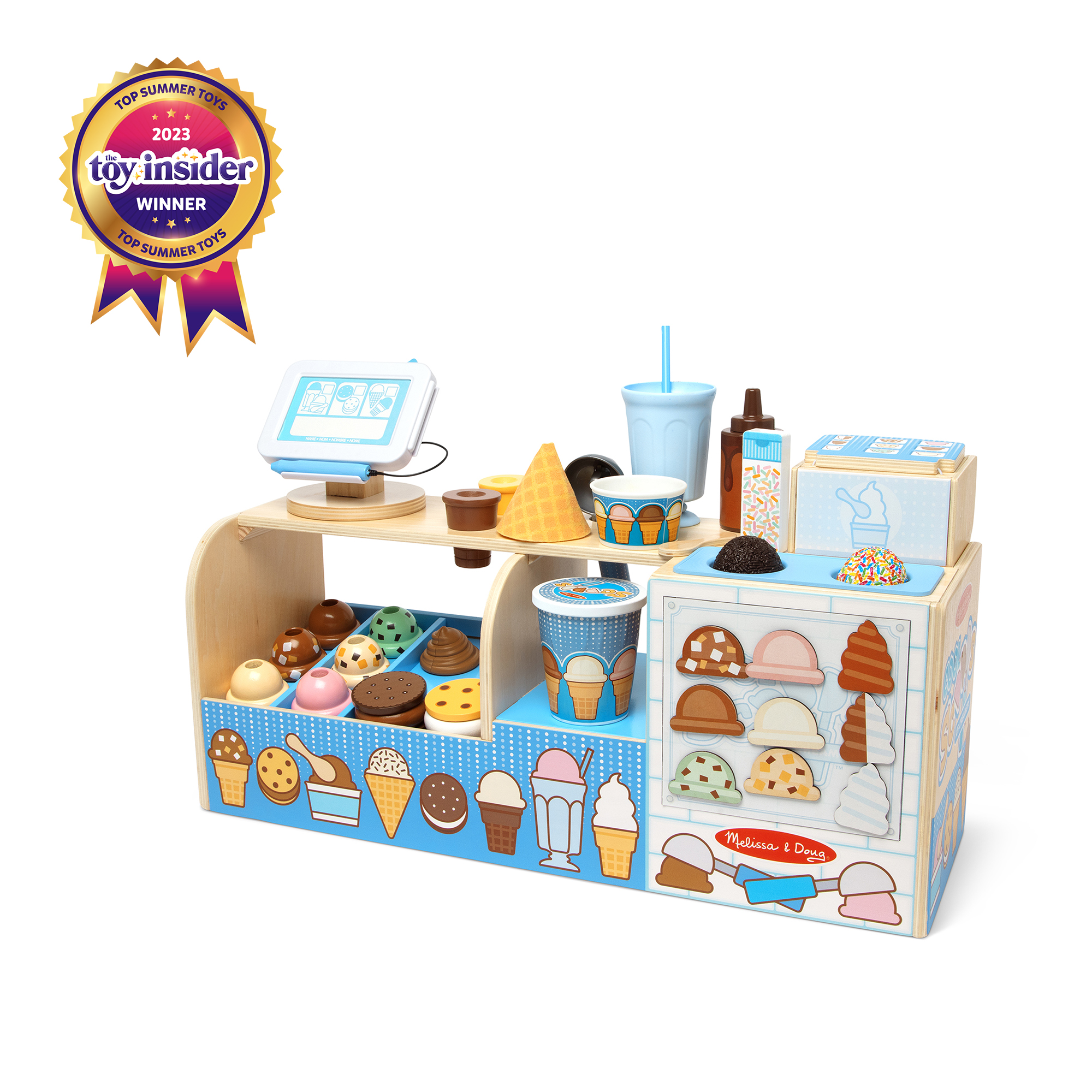 Melissa and doug waffle 2024 set