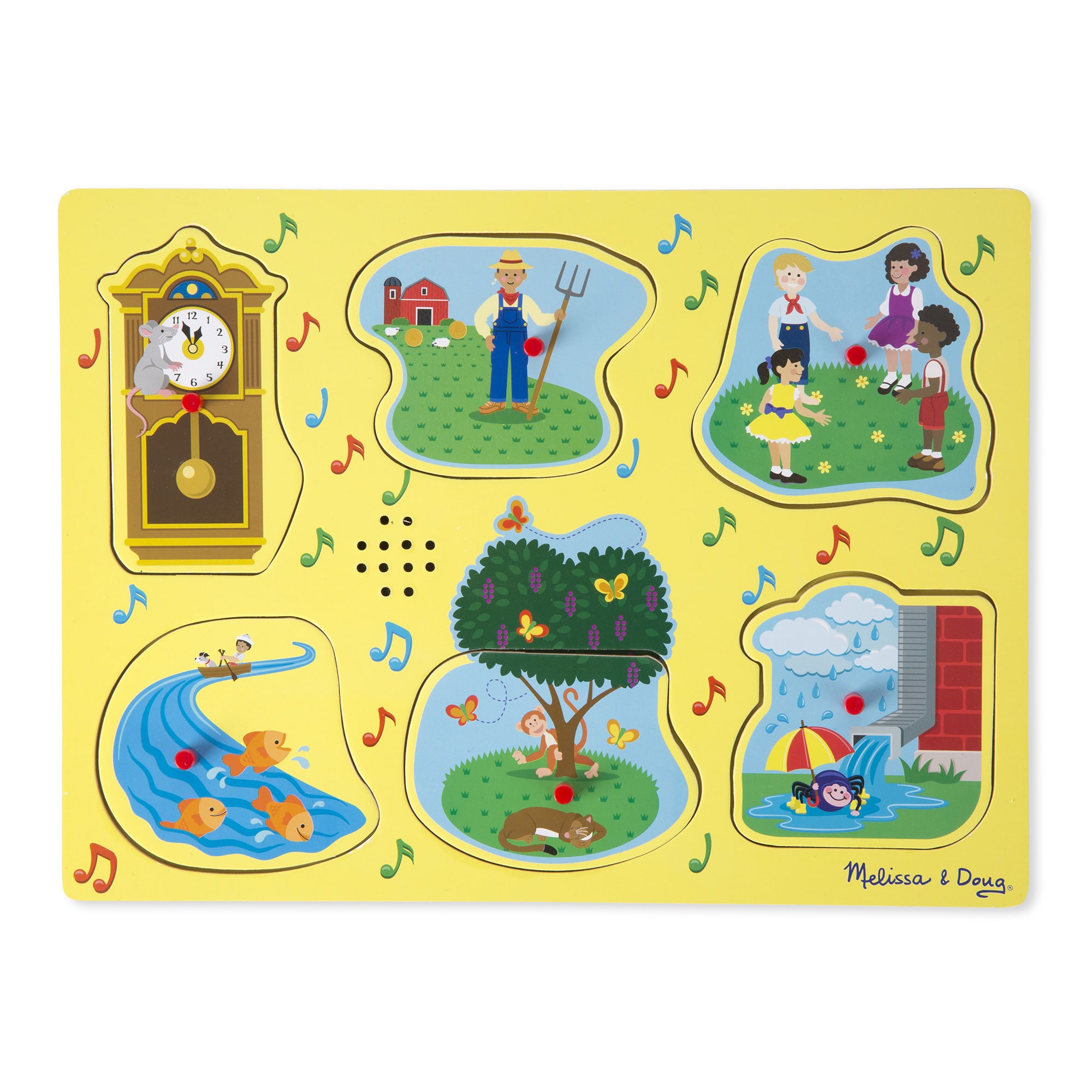 Product: Sing-Along Nursery Rhymes Sound Puzzle - Yellow