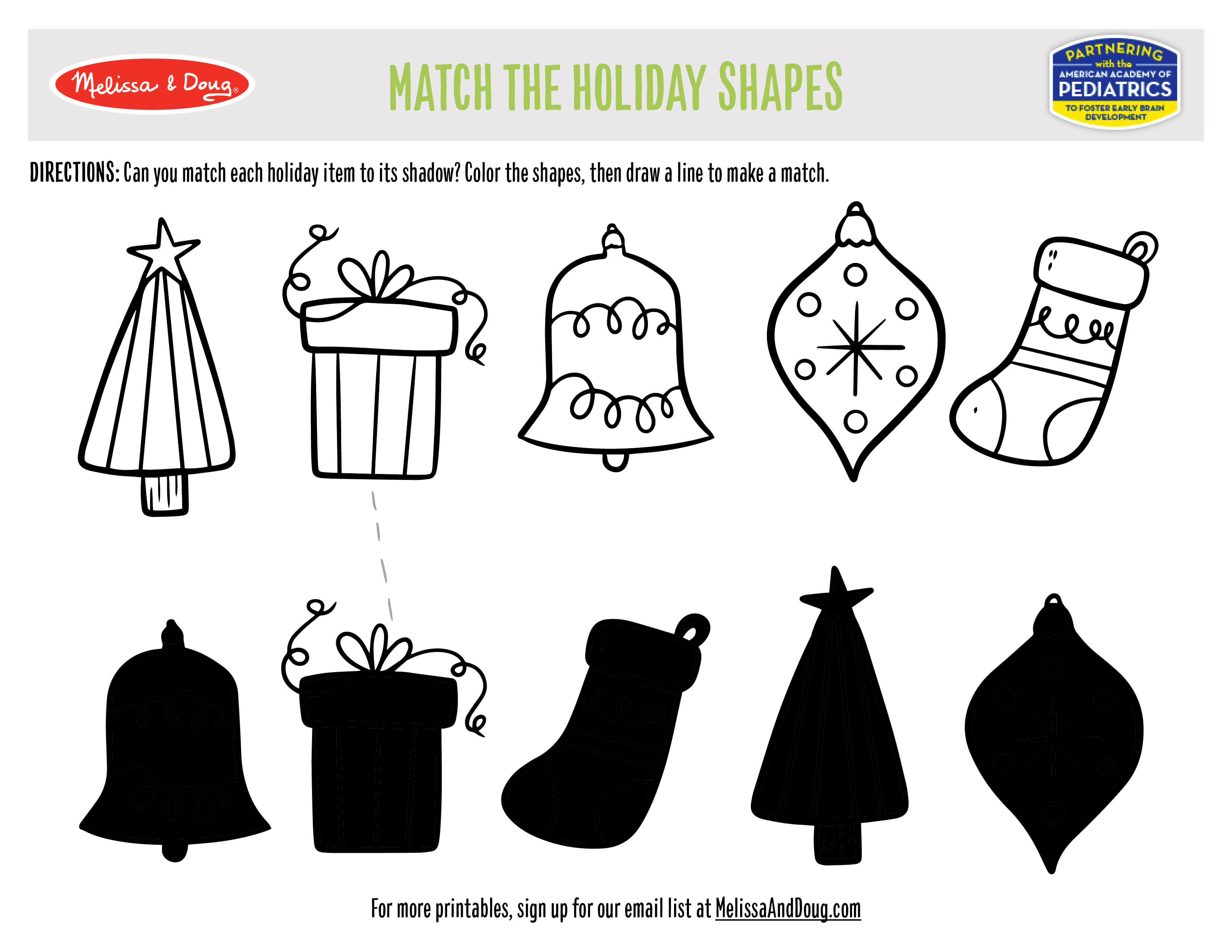 December Printables And Activities
